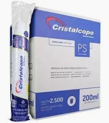 FARDO DE COPO DE 200ML CRISTALCOPO