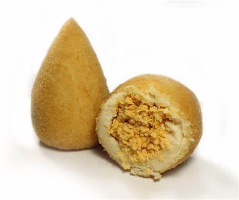SALGADO G (COXINHA C/ MASSA DE AIPIM)