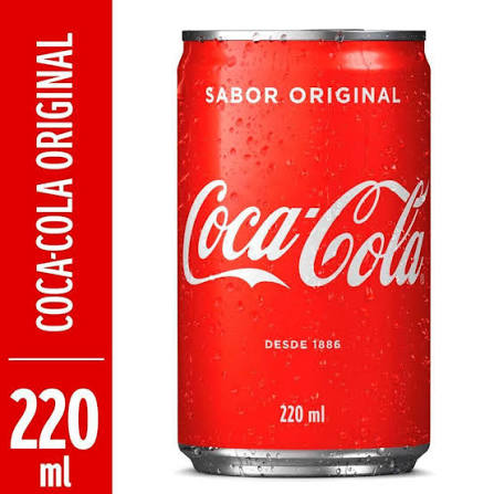 Coca cola lata 220ml