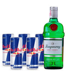 GIN TANQUERAY + 5 RED BULL